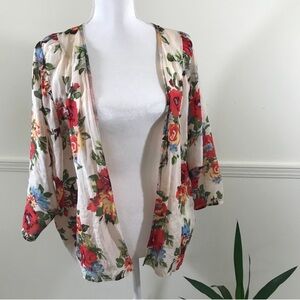 Anthropologie • Floral Kimono